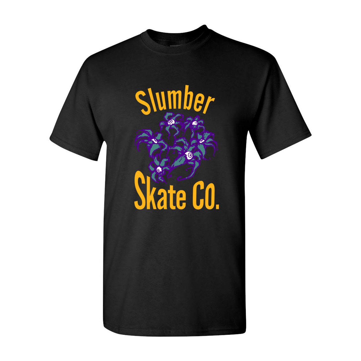 Slumber Flower, Black Tee