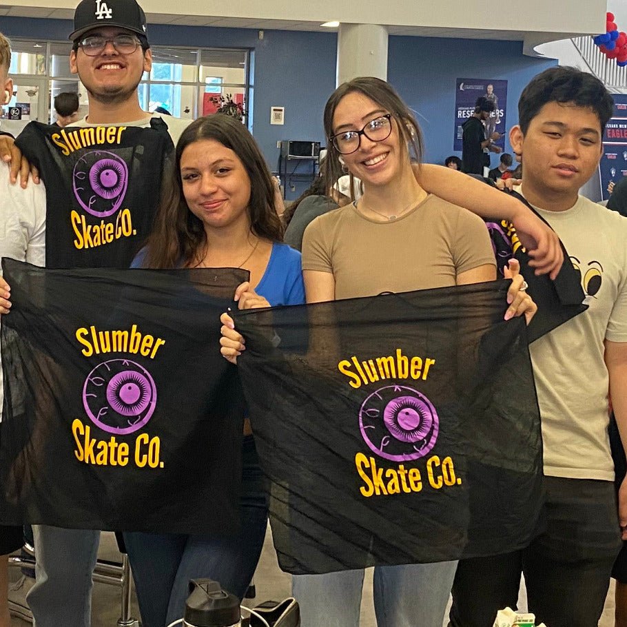 Original Slumber Eye, Black Bandana - Bandana - Slumber Skate Co.