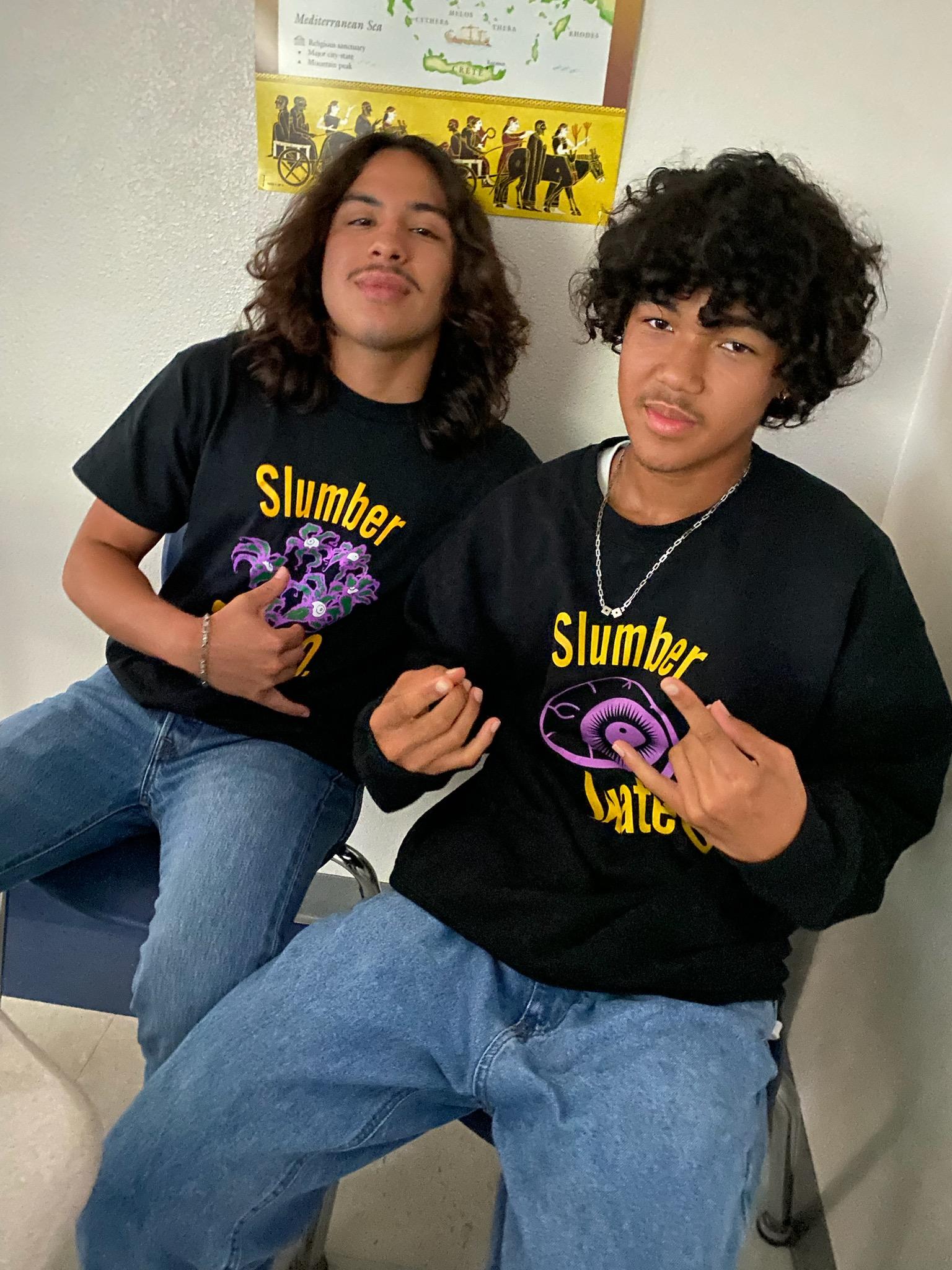 Original Slumber Eye, Black Sweatshirt - Sweatshirt - Slumber Skate Co.