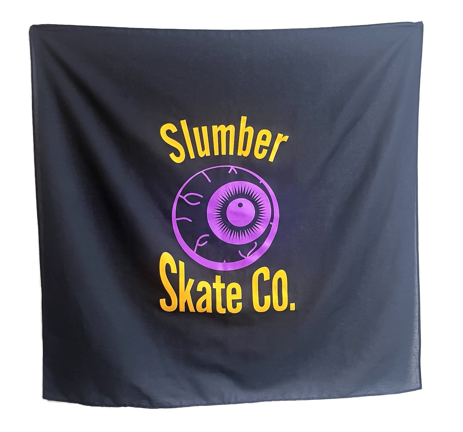Original Slumber Eye, Black Bandana - Bandana - Slumber Skate Co.