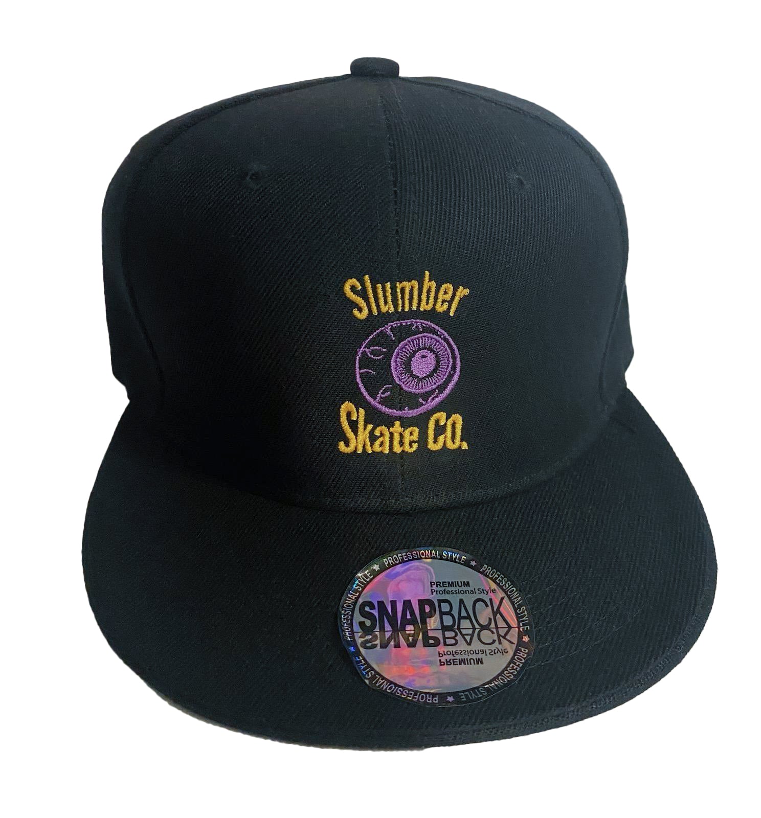 Original Slumber Eye, Black Hat - Hat - Slumber Skate Co.